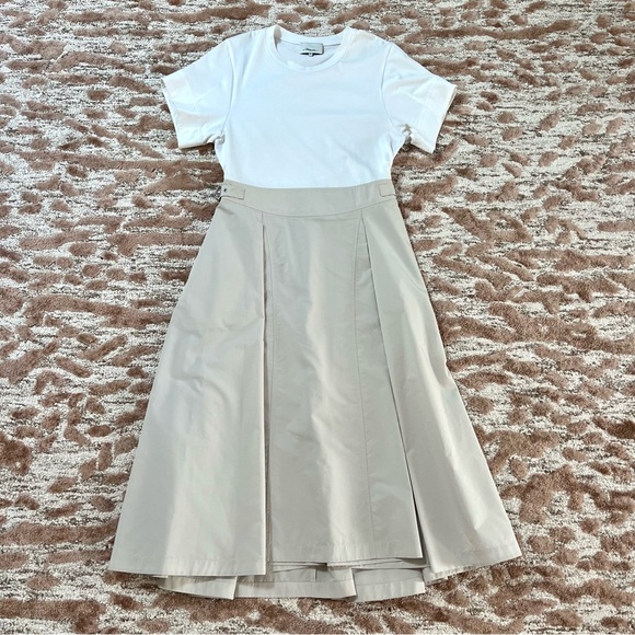 3.1 Phillip Lim Cream A-Line Skirt